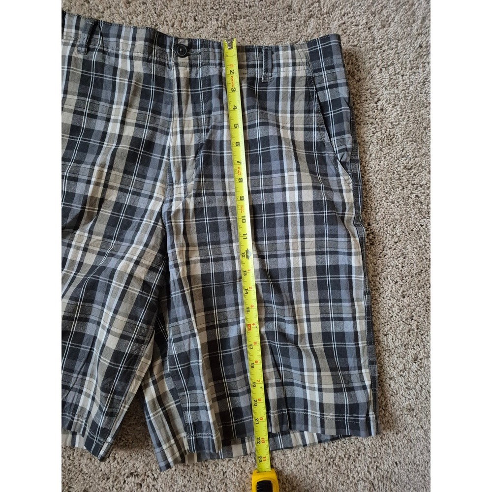 Faded Glory Originals Mens Plaid Shorts Multi colored Casual Summer - Picture 5 of 8